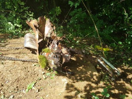 Sanacija črnega odlagališča – Banova jama 019